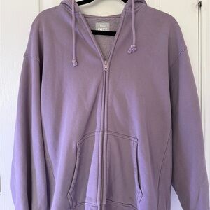 TNA Lavender Zip-Up Hoodie